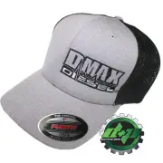 Dmax Duramax hat ball cap fitted flex fit flexfit stretch diesel OSFA BLACK