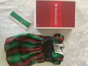 American Girl Doll Addy Christmas Dress - Retired, NIB