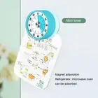 Chef Cooking Management Mechanical Kitchen Timer Magnetic Backplate