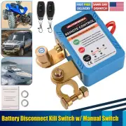 12V 240A Kill Switch For Car Remote Battery Disconnect Switch Automatic Shut Off