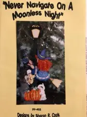 Vintage Halloween Packet: Never Navigate on A Moonless Night by Sharon R. Cook