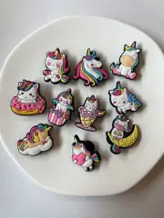 Unicorn Crocs Charm - Shoe Charm Set of 10