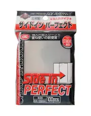 KMC Sleeves CLEAR Sideload Inner Standard SIDE IN PERFECT 64x89 (100 Count Pack)