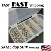 Split Rings BULK BOX PACK SS Stainless Steel Split Rings - Fishing Lure Repair
