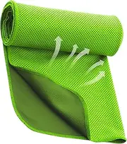 Cooling Towels for Sports - Comfortable Exercise Cloth Workout Towels,30x100cm Yoga Face Rag Cooling Neck Wraps for Golf Fitness Cycling Swimming