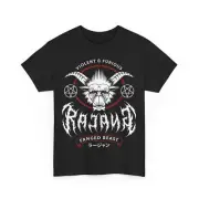 Rajang Black Metal Unisex T-Shirt. Monster Hunter Video Game. Furious Rajang.