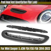 For Mini Cooper S F54 F55 F56 F57 14-24 2023 Front Hood Bonnet Scoop Vent Trim
