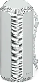 [Sony] SRS-XE200 - Portable Wireless Bluetooth Speaker with Wide Sound and Strap - Waterproof, Shockproof, 16 Hours Battery Life and Quick Charging - Light Grey
