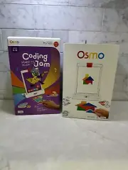 New Sealed Osmo Genius Kit Learning System for iPad Tablet And Coding Jam Add On
