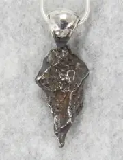 SIKHOTE-ALIN METEORITE PENDANT $69 Sterling Silver Jewelry STARBORN SA69-P10