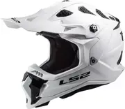 LS2 MX700 Subverter Evo Motocross Helmet, white, Size XS for Men