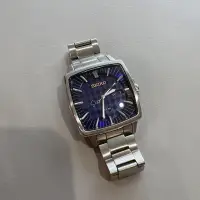 在飛比找蝦皮購物優惠-Seiko 精工 方型 黑桃A星空籃男錶