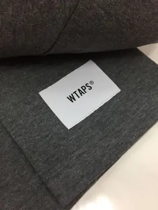 18ss wtaps Design SS Wtaps Tee Copo 春夏最新 胸前小字 短Tee 灰色S 現貨