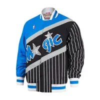 在飛比找PChome24h購物優惠-【Mitchell & Ness】 NBA復古熱身外套 魔術