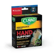 CURAD L/XL Hand Support Compression Glove