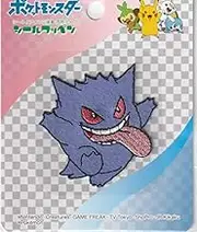 Inagakihukushoku Pokemon Patch, Gengar, 1, Iron-on, 90mm×115mm