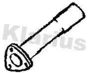 Klarius centre pipe fits Ford galaxy 2.0 95-97 FE547E
