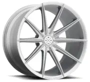 20” BLAQUE DIAMOND BD-11 SILVER WHEELS FOR LEXUS RC350 RCF