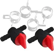2pcs Throttle Switch Valve Gas Shut Off Valve Gas Shut Off Wrench Abs