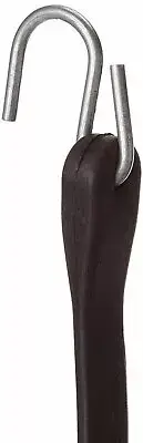 Bungee Cords with Hooks 31" inch Rubber Tarp Straps with Crimped Metal S Hooks,