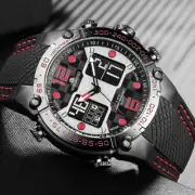 Men's Sports Watches Military Analogue Digital Wrist Watch Shockproof Waterproof