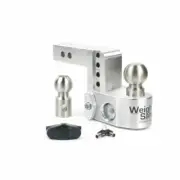 Weigh Safe Hitches WS4-2 Adjustable 4" Drop Hitch Ball Mount; 2" Shaft
