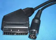 1m BBC to SCART TV/Monitor RGB Lead/Cable Acorn bbc B/Master/Electron 6Pin DIN