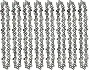 8 Pcs 4 Inch Mini Steel Chainsaw Chain Electric Pruning Saw Accessory Garden Tool Replacement