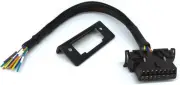 JUTA OBD2 J1962 Female to Open Pigtail Cable Bracket 16PIN OBDII Port 1 PC
