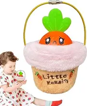 Plush Keychain,Cartoon Carrot Toy Cute Radish Pendant | Carrot Pot Cutting Plush Toy, Radish For Backpack, Birthday, Festival, Valentine's Day