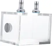 Uonlytech Professional Pc Water Cooling Tank Liquid Cooler for CPU Transparent Design for Level Monitoring Replacement for Old Tanks