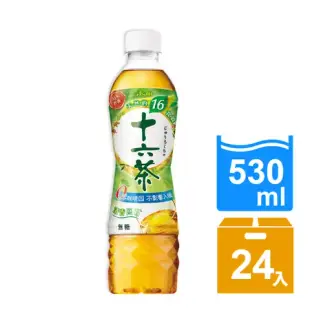 買一送一【ASAHI 朝日】十六茶(530ml*24入/箱) 共2箱