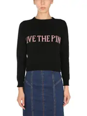 [Alberta Ferretti] Alberta Ferretti-Crew Neck Sweater-Donna 40