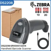 Zebra DS2208-SR00007ZZCN Handheld Wired Barcode Reader USB 1D 2D Barcode Scanner