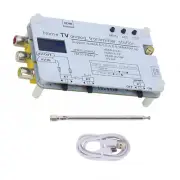 DC 5V Analog TV Signal Transmitter Home Analog TV Transmitter OLED Display