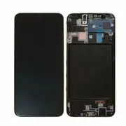 Samsung Galaxy A20 A205 Compatible LCD Display Touch Screen Digitizer Frame Replacement