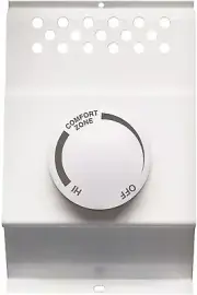 Cadet BTF2W Double Pole Thermostat for Baseboard Heater