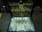 Sealed WM Rogers & Son Enchanted Rose 51 Piece Gold Plated Silverware Set