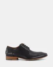 Peter James Bastian/Black Mens Dress Shoes 42
