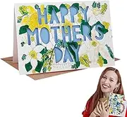 Mother's Day Card Craft Kit | Handmade Card Making Kit | Elegant Hand Craft Kit Festival Day for Mother Sister Daughter