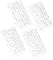 FOYTOKI Safe Acrylic Double-Sided Tape Hooks 240pcs Balloon Adhesive Dots Strong Adhesion Easy to Carry