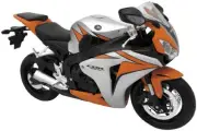Newray Toys 49293 Street Bike 1:6 Scale Motorcycle - fits HON Cbr1000rr - Orange