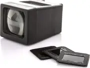 Desktop Slide Viewer to View 35Mm Film and Mounted Slides with LED Blub and 2X M