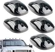 Solar Powered Cab Lights For Truck - Solar Wireless Cab Lights For Truck - No Drill Led Cab Lights For Trucks - Led Cab Roof Light Bulbs - Stick On Cab Lights For Truck