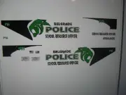 Belgrade Montana Police SRO Vehicle Decals Custom 1:43