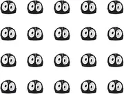 Refintural 50 Pcs Cute Soot Sprites Car Rearview Mirror Accessories - Funny Dashboard Decor for Cute Car Ornament Gifts and Interior Decors