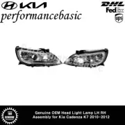 Genuine OEM Head Light Lamp LH RH Assembly for Kia Cadenza K7 2010-2012