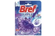 Bref Purple Active Lavender Toilet Cleaner Block 50g
