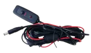LED Light ON/OFF Switch Cable Replace Cord For Car Motorcycle Glow Neon Strip 2m