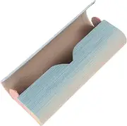 [SAFIGLE] Chic Rainbow Gradient Eyeglass Case Lightweight Portable Scratch-resistant for Home/office/travel